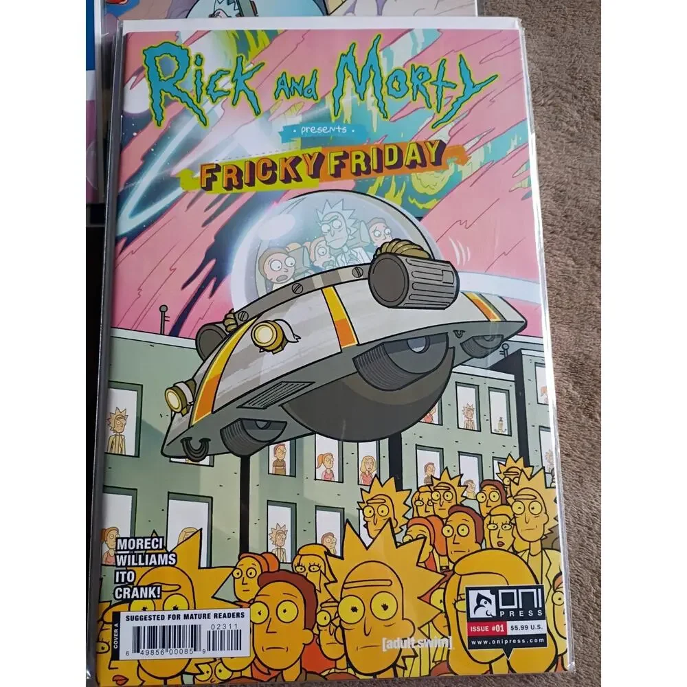 RICK AND MORTY 6 Issue Lot NM Oni Press Comics #1's Variant Random